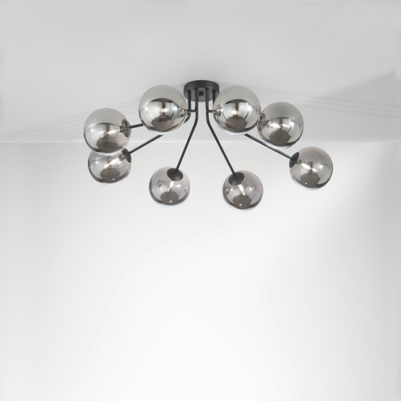 Luce Ambiente Design I-HONEY-PL8-NER Deckenleuchte HONEY G9 | schwarz