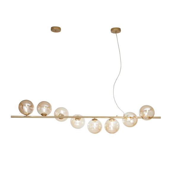 Luce Ambiente Design I-HONEY-S8 Pendelleuchte HONEY G9 | Seilleuchte | gold