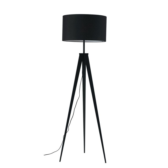 Luce Ambiente Design I-IBIS-PT NERO Stehlampe IBIS | 1×60W E27 | mit Schalter | schwarz