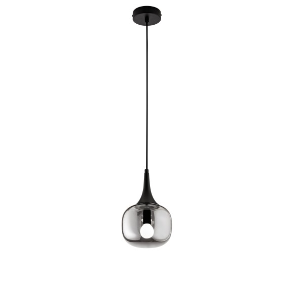 Luce Ambiente Design I-JAIPUR-S17-GR Pendelleuchte JAIPUR E14 | schwarz