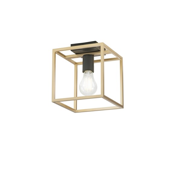 Luce Ambiente Design I-KIMERA-PL1 Deckenleuchte KIMERA | 1×60W E27 | schwarz | gold