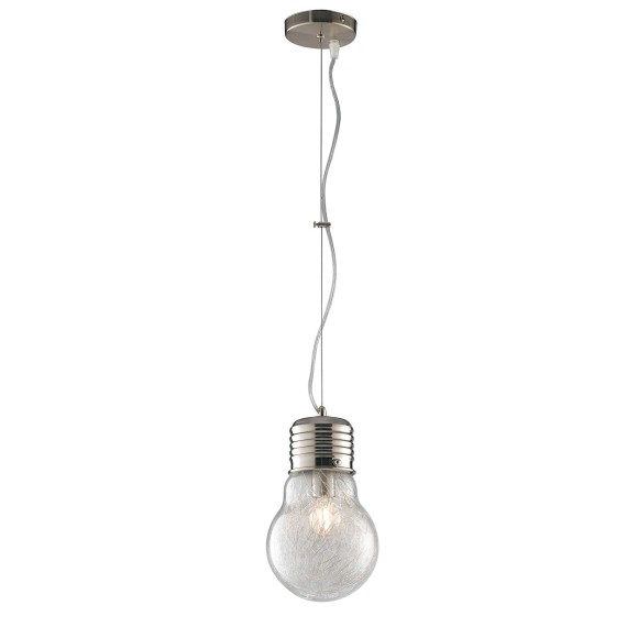 Luce Ambiente Design I-LAMPD/SOSP.15 Pendelleuchte LAMPD E27 | Seilleuchte | chrom