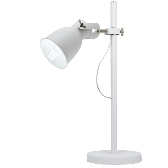 Luce Ambiente Design I-LEGEND-L1 BCO Tischlampe LEGEND | 1×60W E27 | mit Schalter | weiß