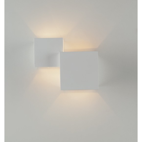 Luce Ambiente Design I-RUBIK-AP2 Wandleuchte RUBIK G9 | weiß