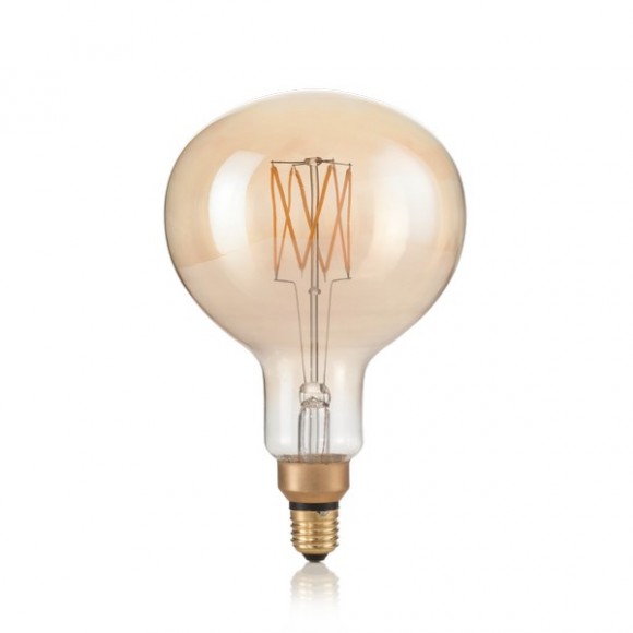 Ideal Lux 223940 Globe LED Leuchtmittel 1x4W | E27 | 320lm | 2200K - dimmbar, bernsteinfarben
