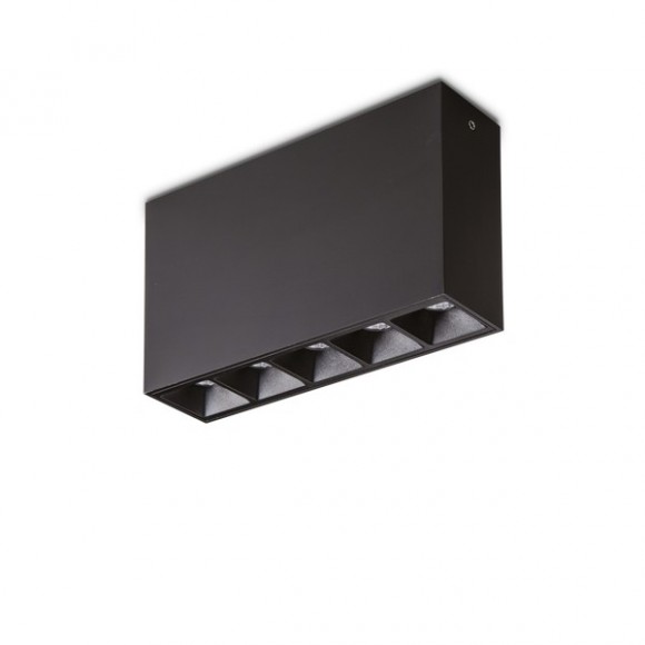 Ideal Lux 244884 LED-Deckeneinbauleuchte Lika 1x12,5W | 1100lm | 3000 K - schwarz