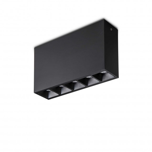 Ideal Lux 267821 LED- Deckenleuchte Lika 1x12,5W | 1250lm | 4000k - schwarz