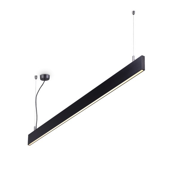 Ideal Lux 241975 LED-Hänge-Deckenleuchte Linus 1x32W | 3850lm | 3000 K - schwarz