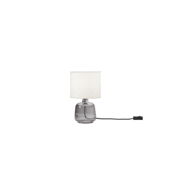 Luce Ambiente Design I-EMERALD-L-GR Tischlampe EMERALD | 1×60W E14 | mit Schalter