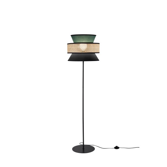 Luce Ambiente Design I-GAZEBO-PT-VN Stehlampe GAZEBO | 1×60W E27 | mit Schalter | schwarz