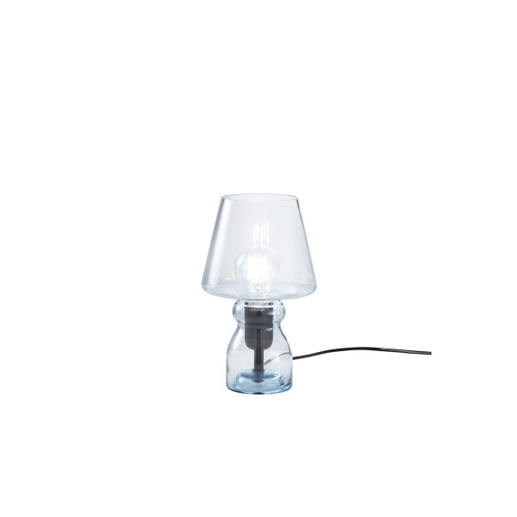 Luce Ambiente Design I-GLEAM-L-BLU Tischlampe GLEAM | 1×60W E27 | mit Schalter