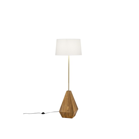 Luce Ambiente Design I-MUNARI-PT Stehlampe MUNARI | 1×60W E27 | mit Schalter