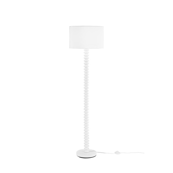 Luce Ambiente Design I-SULTAN-PT-BCO Stehlampe SULTAN | 15W E27 | mit Schalter | weiß