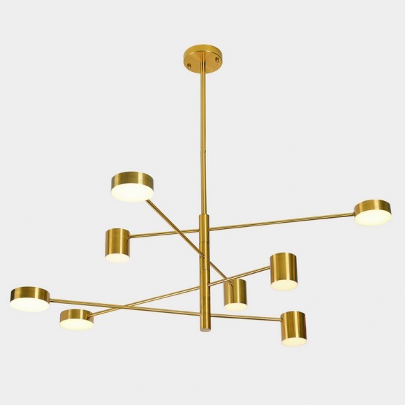 Italux PND-16374-8-COP-3K LED-Pendelleuchte Remdal 1x36W | 2700lm | 3000K - gold