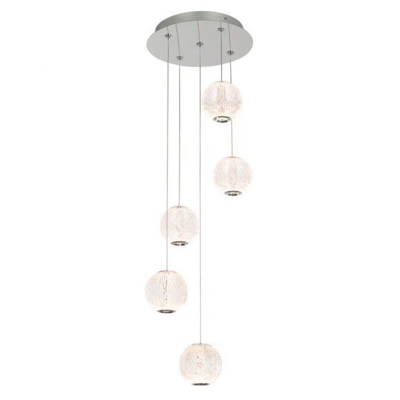 Italux PND-12220121-5A-CR LED Pendelleuchte Rosario integrierte LED-Quelle | 3000K