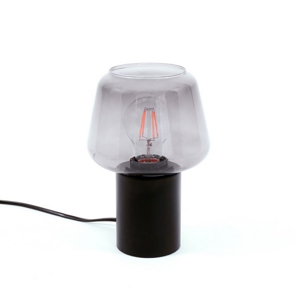 Italux TB-3332-1S-BK+SG Lampe Romio E27