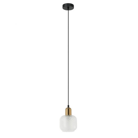 Italux PND-67594-1-BRO+CL Pendelleuchte Lamezia E27