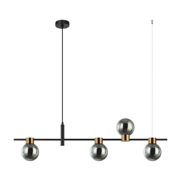 Italux PND-5225-4-BK-SG Pendelleuchte Bletter G9