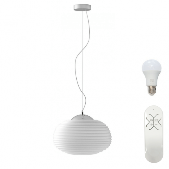 Immax NEO 07067L LED Deckenleuchte Cocono 1x8,5W | E27 | 2700K | RGB