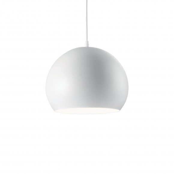 Ideal Lux 005218 Pendelleuchte 1x60W Pandora Bianco | E27 - weiß