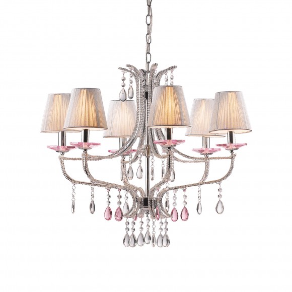 Ideal Lux 015439 Pendelleuchte 6x40W Violette | E14