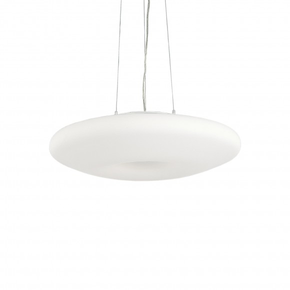 Ideal Lux 019741 Pendelleuchte 5x60W Glory | E27 - weiß