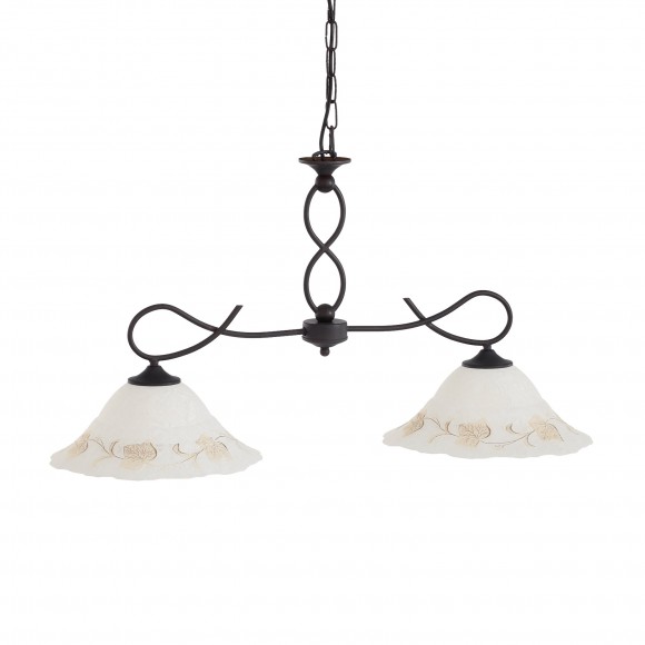 Ideal Lux 021416 Hängeleuchte 2x60W Foglia Small | E227