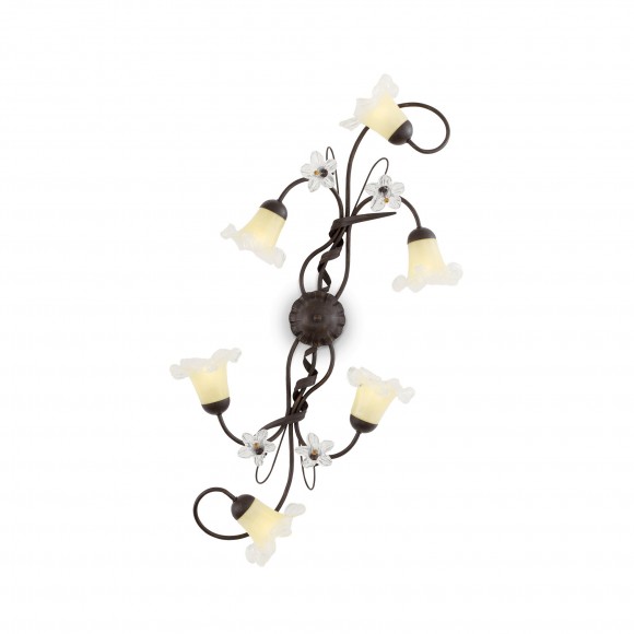 Ideal Lux 024493 Spotleuchte Wandleuchte 6x40W Tirol | E14