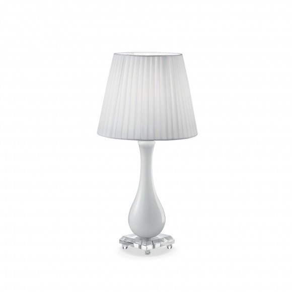 Ideal Lux 026084 Tischlampe Lilly bianco 1x60W | E27 - weiß