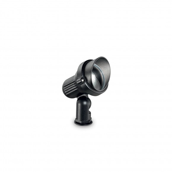 Ideal Lux 046211 Außenreflektorlampe Terra Small Nero 1x35W | GU10 | IP65 - schwarz