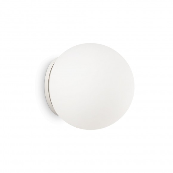 Ideal Lux 059815 Wandleuchte 1x60W Bianco Mapa | E27 - weiß