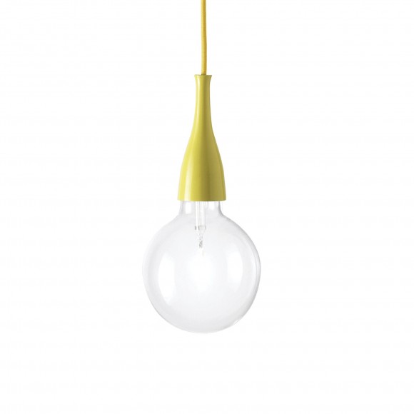 Ideal Lux 063621 Pendelleuchte 1x70W Minal Giallo | E27 - gelb