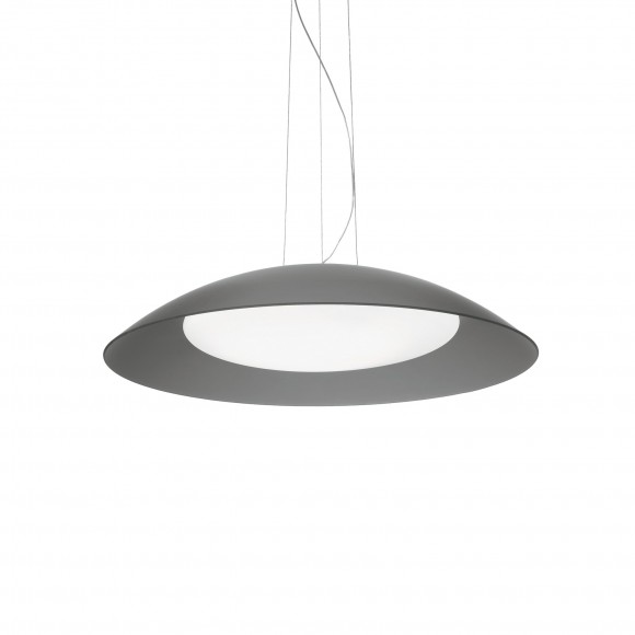 Ideal Lux 066592 Pendelleuchte 3x60W Lena Grigio | E27 - grau