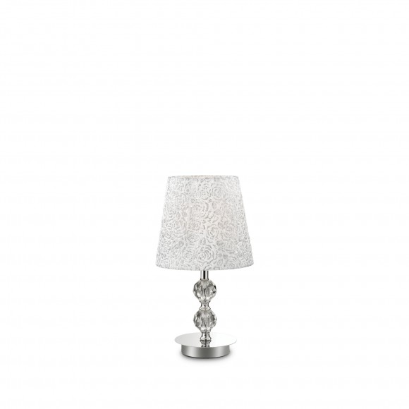 Ideal Lux 073439 Tischleuchte Le Roy Small 1x60W | E27 - silber