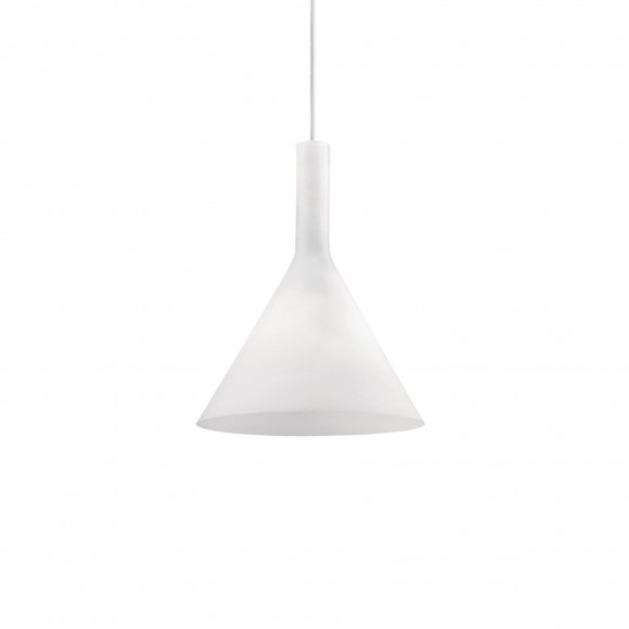 Ideal Lux 074337 Pendelleuchte 1x40W Cocktail Smalls Bianco | E14 - weiß