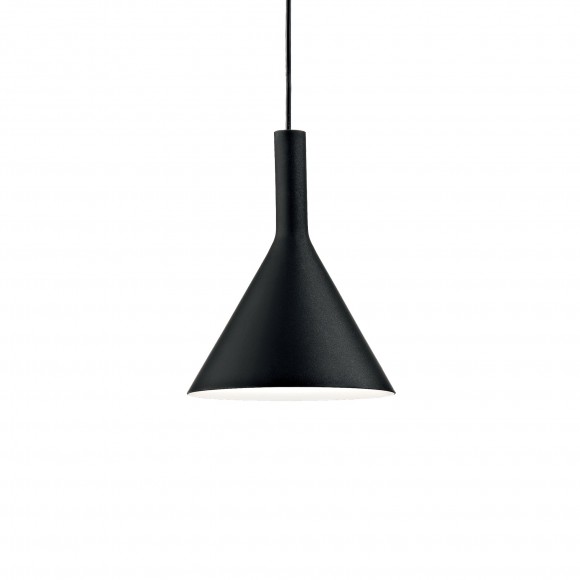 Ideal Lux 074344 Pendelleuchte Cocktail Small Nero 1x40W | E14 - schwarz