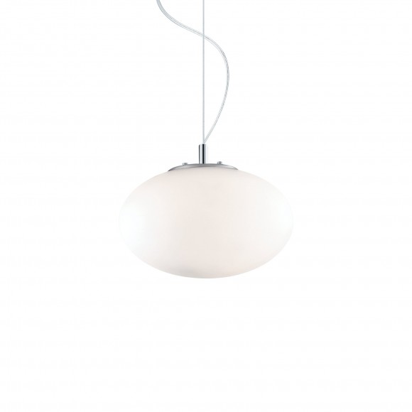 Ideal Lux 086729 Pendelleuchte 1x40W Candy | E14 - weiß