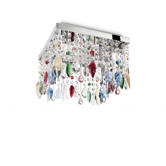 Ideal Lux 099 200 Anbauleuchte 4x40W Giada | G9 - Kristall