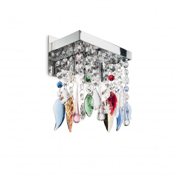 Ideal Lux 099217 Wandleuchte Giada Color 2x40W | G9 - Kristall