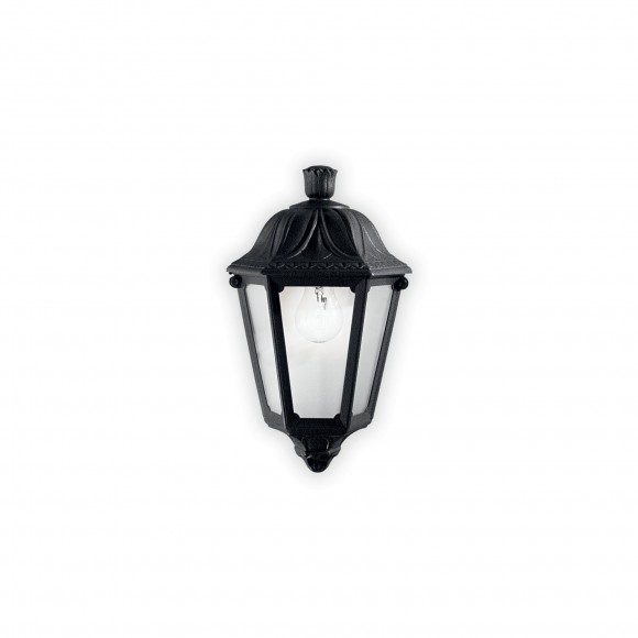 Ideal Lux 101552 Außenwandleuchte 1x60W Anna | E27 - schwarz