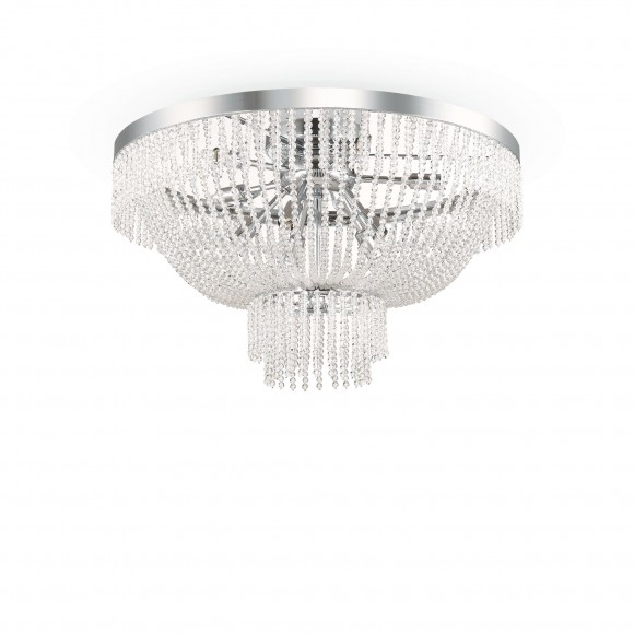 Ideal Lux 112 848 Anbauleuchte Augustus 10x40W | G9 - Glas