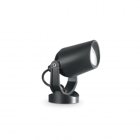 Ideal Lux 120201 Außenreflektorlampe Minitommy Nero 1x4,5W | GU10 | IP66 - schwarz