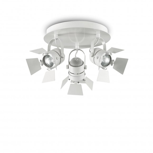 Ideal Lux 122 267 Deckenleuchte Spotleuchte Ciak 3x50W | GU10 - weiß