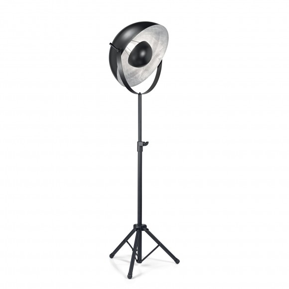 Ideal Lux 132785 Reflektor Stehleuchte Stage 1x60W| E27 - schwarz