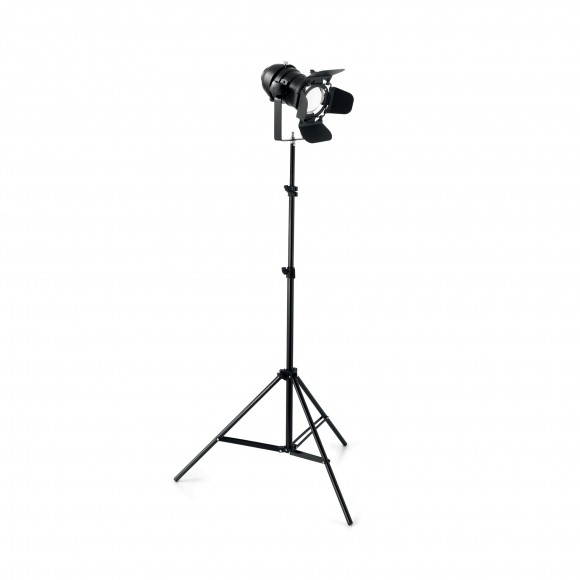 Ideal Lux 138527 Stehleuchte Movie 1x60W| E27 - schwarz