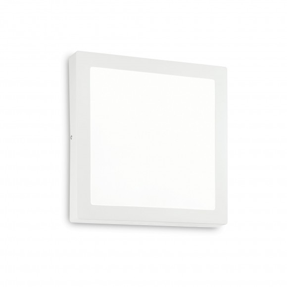Ideal Lux 138657 LED Wandleuchte Universal- 1x24W - weiß, quadratisch