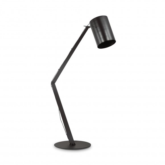 Ideal Lux 144849 Stehleuchte Bin 1x60W| E27 - schwarz