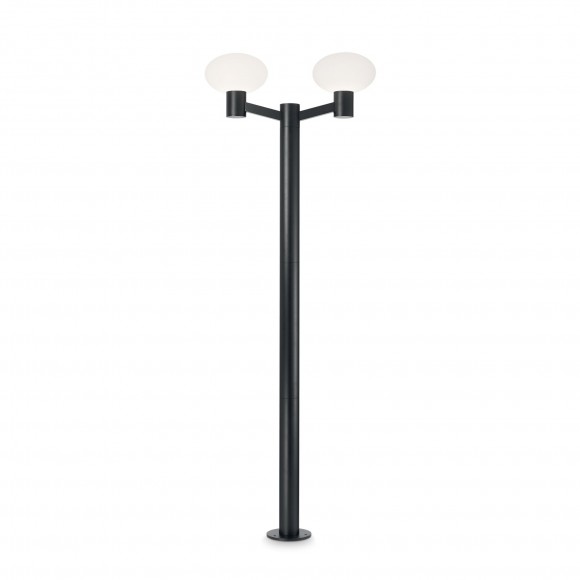 Ideal Lux 145112 Sockelleuchte Armony 2x60W | E27 | IP44 - schwarz