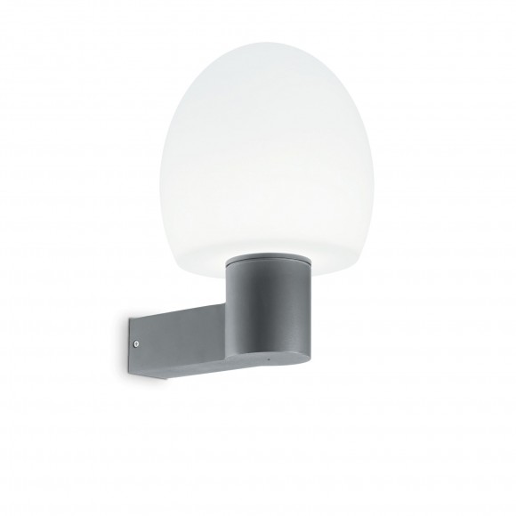 Ideal Lux 146652 Außenwandleuchte 1x60W Concerto | E27 | IP44 - grau