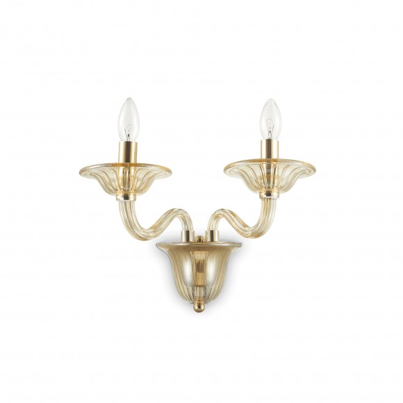 Ideal Lux 159935 Wandleuchte Danieli 2x40W|E14